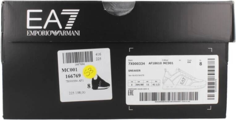 Emporio Armani Stijlvolle Sneaker Veters voor Mannen