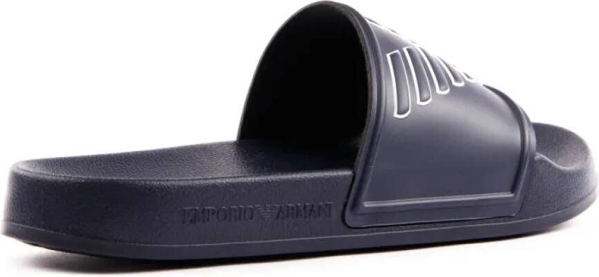 Emporio Armani Stijlvolle zomer slippers voor mannen