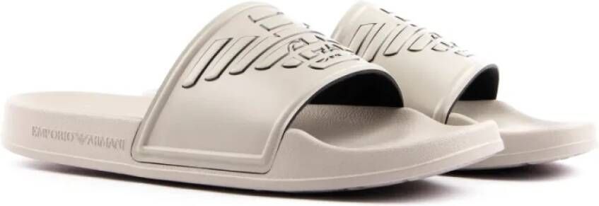 Emporio Armani Stijlvolle zomer slippers voor mannen