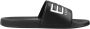 Ea7 Emporio Ar i Teenslippers Visibility Logo Slides Black White - Thumbnail 11