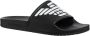 Emporio Armani Reliëf Logo Sliders Gemaakt in Italië Black Heren - Thumbnail 18