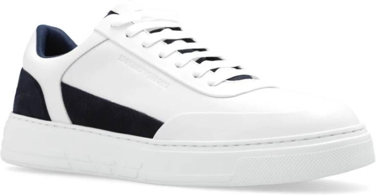 Emporio Armani Veterschoenen Wit Heren