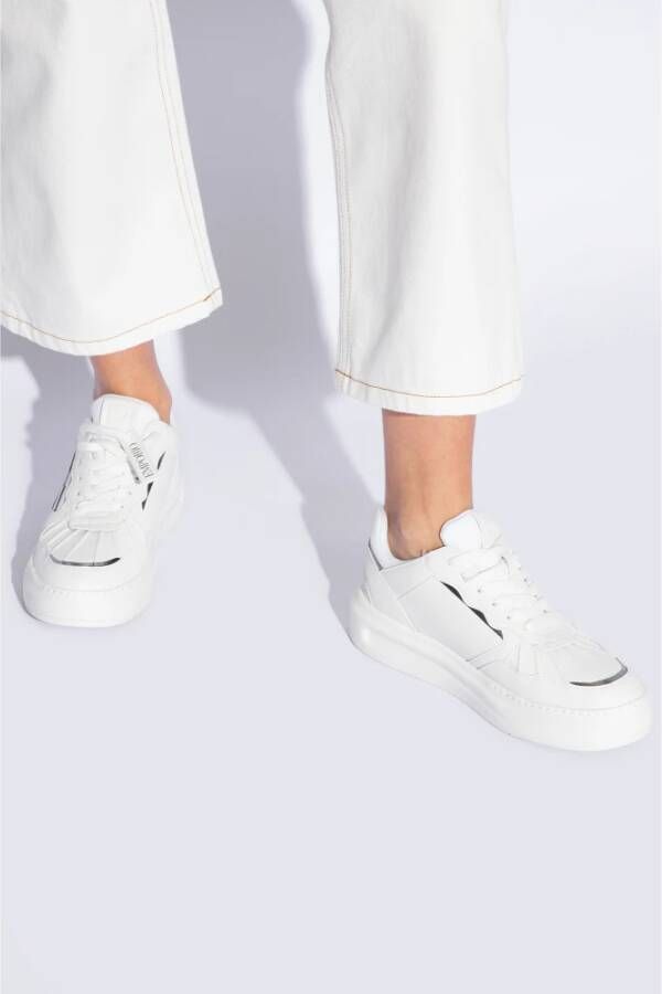Emporio Armani Vetersneakers White Dames
