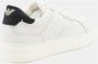 Emporio Ar i Witte Blauwe Sneakers Logo Patch - Thumbnail 2