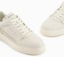 Emporio Armani Witte Lage Sneakers met Geperforeerde Neus White Heren - Thumbnail 5
