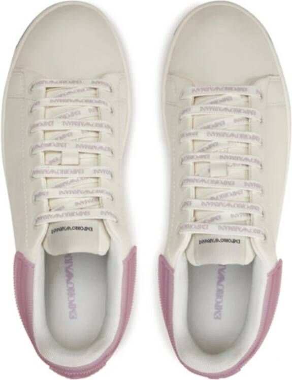 Emporio Armani Witte lage sneakers X3X024Xr128C659
