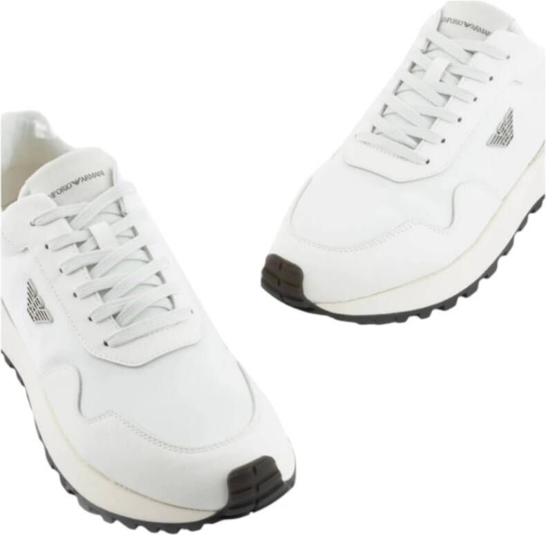 Emporio Armani Witte lage sneakers X4X630Xn877M801
