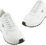 Emporio Armani Witte Saffiano Sneaker met Adelaarplaatje White Heren - Thumbnail 6