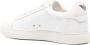 Emporio Ar i Witte Leren Sneakers Veters Ronde Neus - Thumbnail 2