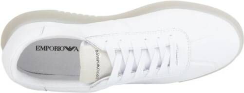Emporio Armani Witte Sneaker Schoenen