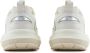 Emporio Ar i Witte Sneakers met Metalen Hiel Detail - Thumbnail 2