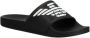 Emporio Armani Reliëf Logo Sliders Gemaakt in Italië Black Heren - Thumbnail 28