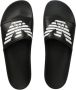 Emporio Armani Unisex Zwemkleding Slippers Vrouwenband Black Heren - Thumbnail 6