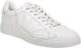 Emporio Armani Eenvoudige Vetersneakers Black Heren - Thumbnail 7