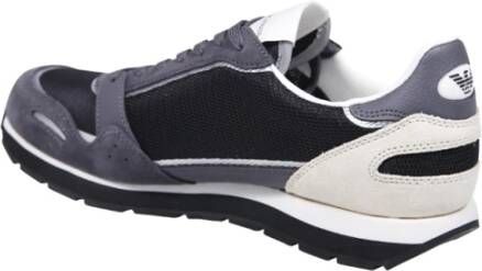 Emporio Armani Militair Groen Zwart Sneaker Multicolor Heren