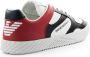 Emporio Armani Zwart Rode Sneaker Met Logo In Multicolor - Thumbnail 3