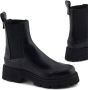 Emporio Ar i Zwarte Chelsea Boots met Plateauzool - Thumbnail 2