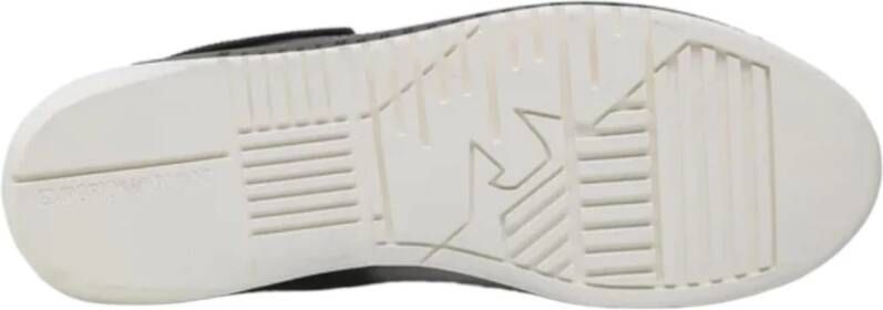 Emporio Armani Zwarte lage sneakers X4X264Xn001K001