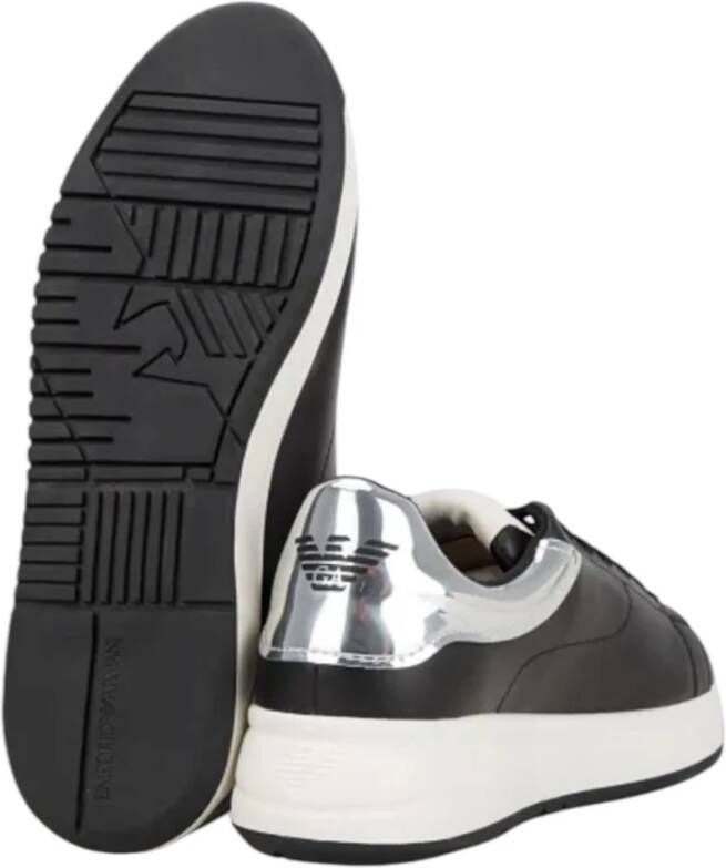 Emporio Armani Zwarte lage sneakers X4X264Xn818N763