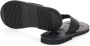 Emporio Ar i Zwarte Leren Flip-Flop Sandalen - Thumbnail 2