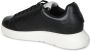 Emporio Armani Zwarte leren sneakers met stevige zool Black Heren - Thumbnail 8