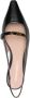 Emporio Ar i Zwarte platte schoenen met slingback-band - Thumbnail 2