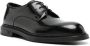 Emporio Armani Leren schoenen Black Heren - Thumbnail 2