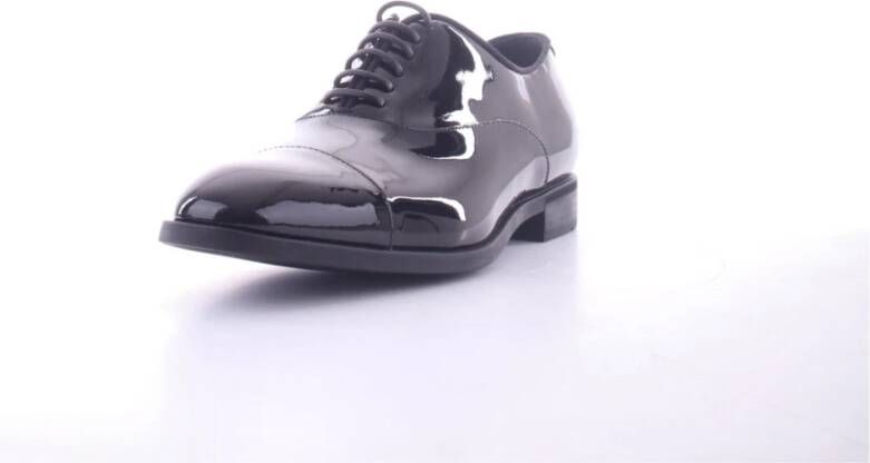 Emporio Armani Zwarte platte schoenen voor vrouwen
