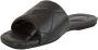 Emporio Armani Gewatteerde leren adelaar sandalen Black Dames - Thumbnail 17