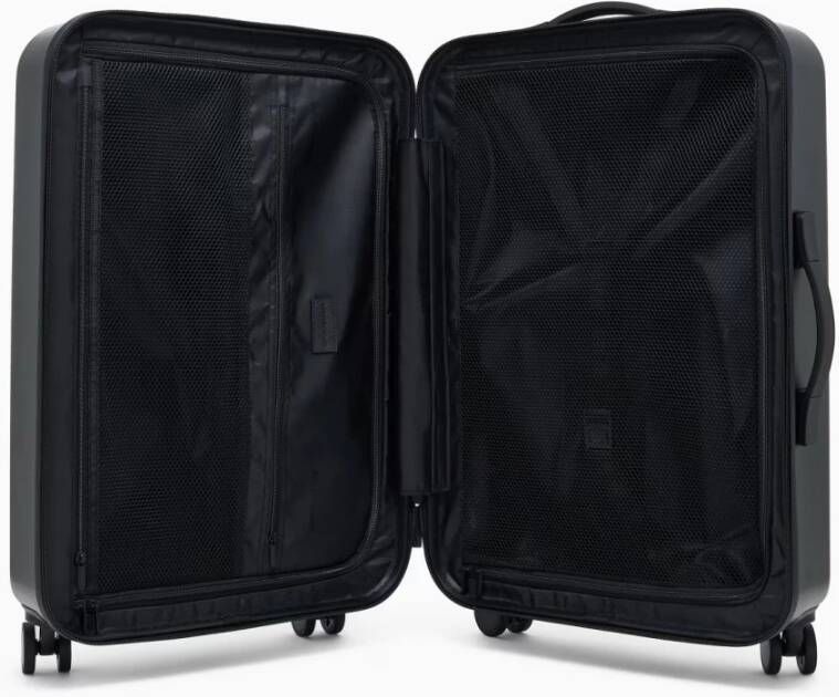 Emporio Armani Zwarte Trolley Tas met TSA Slot