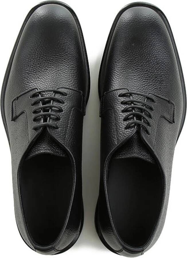 Emporio Armani Zwarte Veterschoenen voor Mannen