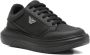 Emporio Ar i Zwarte Zijde & Nylon Sneakers - Thumbnail 2
