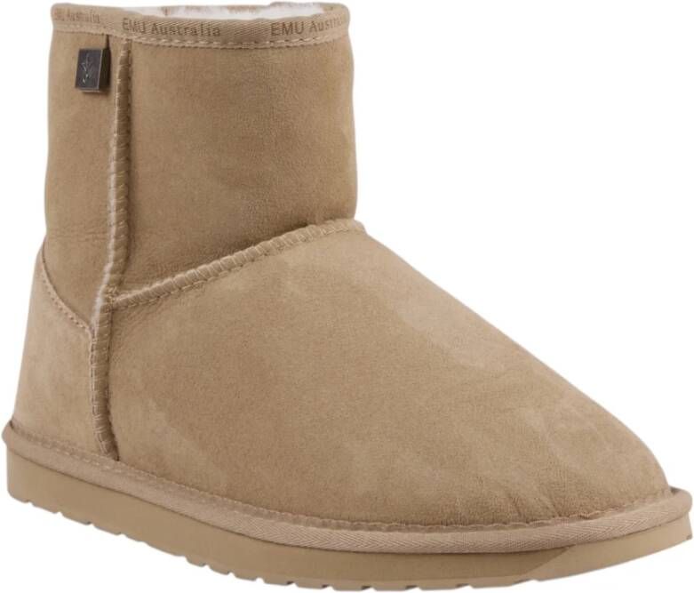 Emu Beige Schapenvacht Winterlaarzen