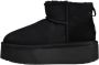 EMU Micro Flatform Dames Laarzen Black Dames - Thumbnail 4