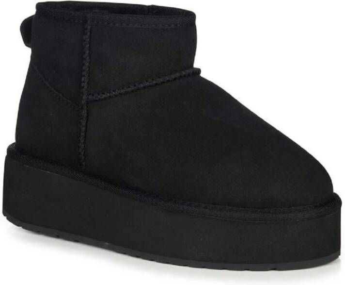 EMU Waterdichte enkellaarsjes Black Dames