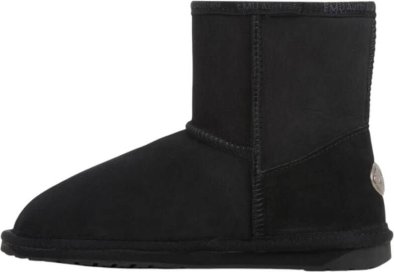 Emu Zwarte Sheepskin Winterlaarzen