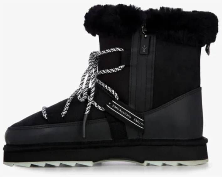 Emu Zwarte Wintermode Laars
