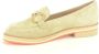 Enterprise Japan Beige Daim Moccasin + Gar. Beige Dames - Thumbnail 3