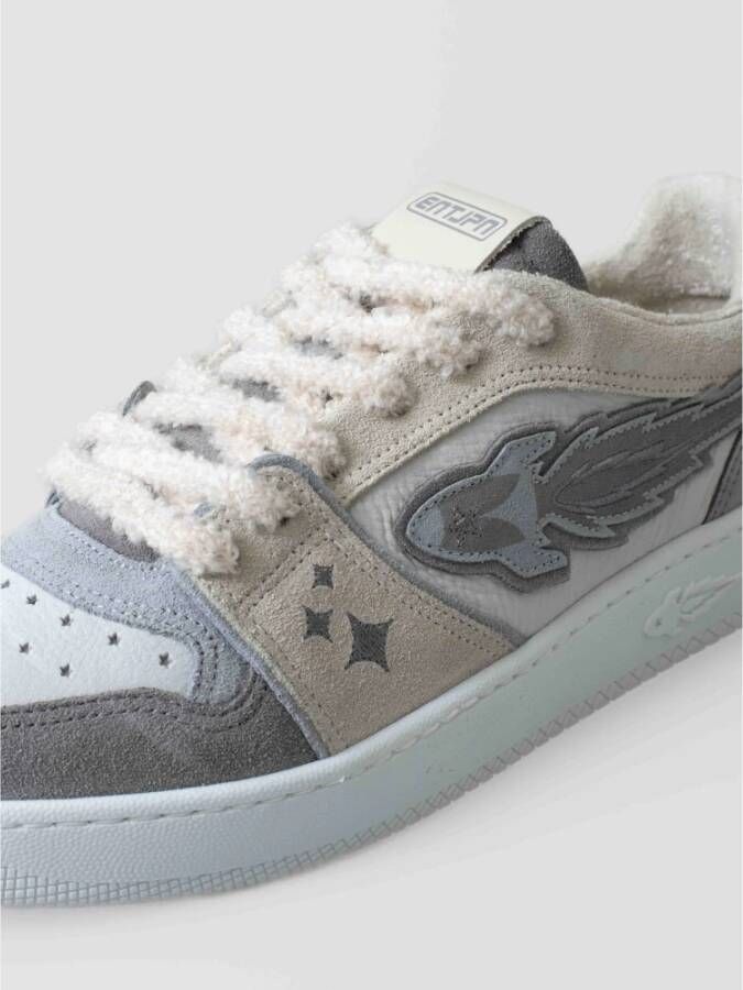 Enterprise Japan Casual Elegance Sneakers Wit Grijs
