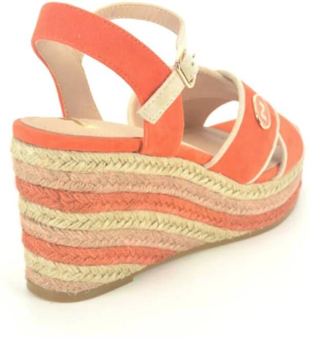 Enterprise Japan Oranje Beige Sand Jute Spiez Orange Dames