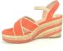 Enterprise Japan Oranje Beige Sand Jute Spiez Orange Dames - Thumbnail 3