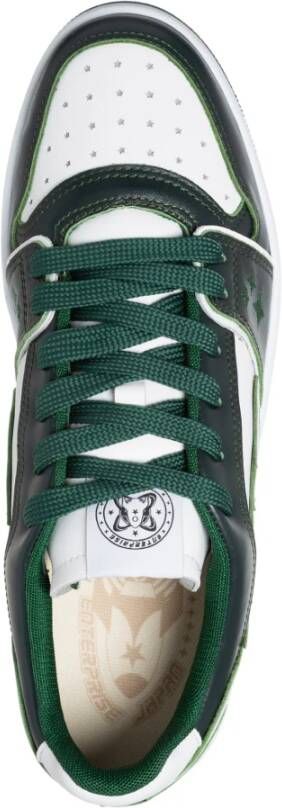 Enterprise Japan Multicolor Vetersluiting Rocket Sneakers Groen Heren