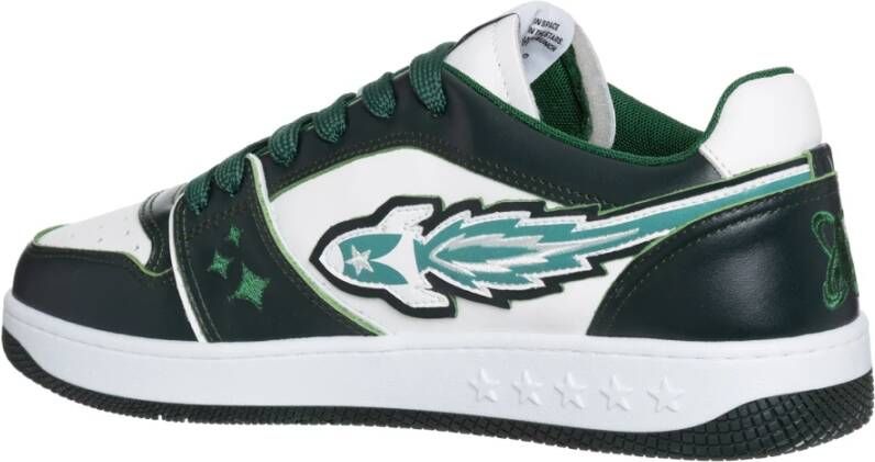 Enterprise Japan Multicolor Vetersluiting Rocket Sneakers Groen Heren