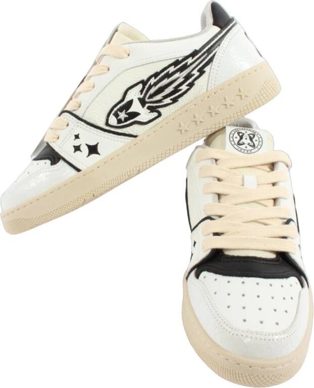 Enterprise Japan Rocket Sneakers Wit Zwart Heren