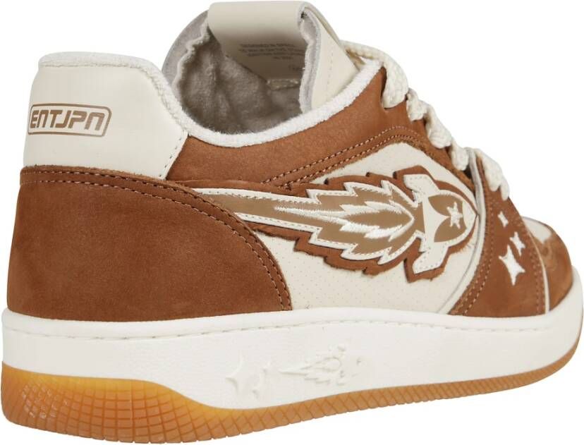 Enterprise Japan Sneakers met geborduurd logo Green Heren