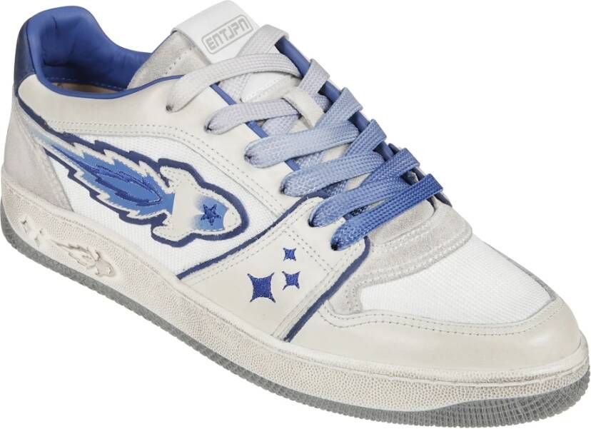 Enterprise Japan Sneakers met geborduurd logo White Heren