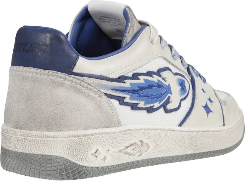 Enterprise Japan Sneakers met geborduurd logo White Heren