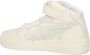 Enterprise Japan Witte Leren Sneakers voor Heren White Heren - Thumbnail 3