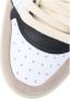 Enterprise Japan Witte Sneakers met Geperforeerde Neus en Geborduurd Logo Wit Heren - Thumbnail 7