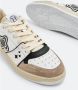 Enterprise Japan Witte Sneakers met Geperforeerde Neus en Geborduurd Logo Wit Heren - Thumbnail 8